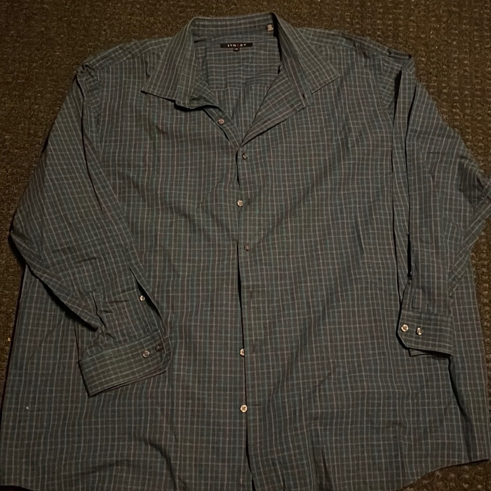 Mens Synrgy 4XL dress shirt